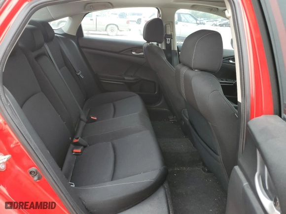 2017 Honda Civic Sedan EX with VIN 2HGFC2F76HH555173, listed as a Copart auction lot 50181335 with 148,593 mi miles and Salvage Title. Bid and sale history available at carsss.com. Image 10.