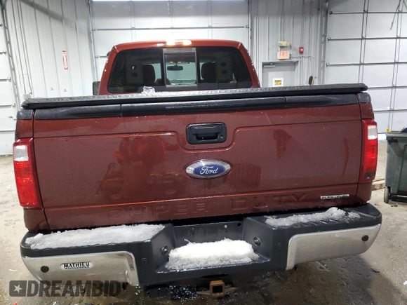 2016 Ford Super Duty F-250 SRW XLT with VIN 1FT7X2B62GED44059, listed as a Copart auction lot 42031095 with 87,299 mi miles and Salvage Title. Bid and sale history available at carsss.com. Image 6.