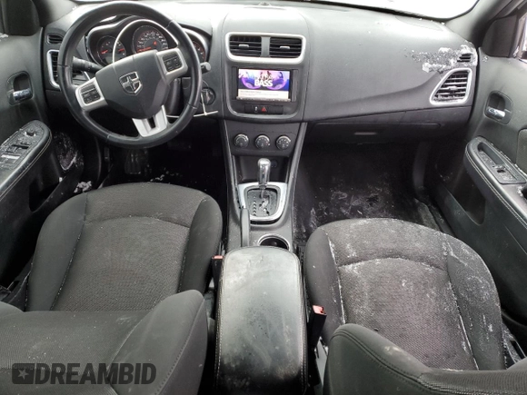 2014 Dodge Avenger SXT z VIN 1C3CDZCB6EN163754, wystawiony jako Copart lot #45983495 z przebiegiem 123 668 mil mil oraz Nie do naprawy • Non repairable. Historia ofert i sprzedaży dostępna na DreamBid. Obrazek 8.