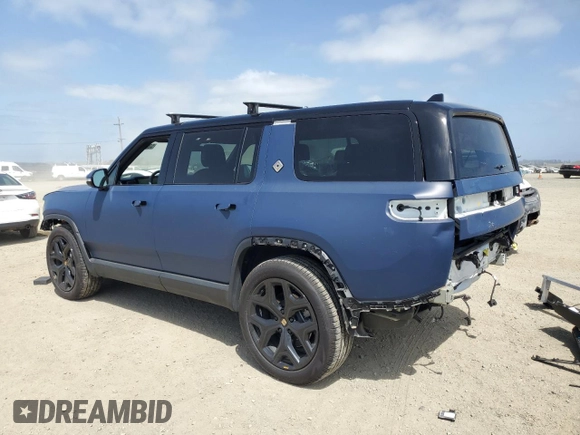 2023 Rivian R1S Adventure z VIN 7PDSGBBA5PN024306, wystawiony jako Copart lot #53980375 z przebiegiem 10 389 mil mil oraz Szkoda całkowita • Salvage title. Historia ofert i sprzedaży dostępna na DreamBid. Obrazek 2.