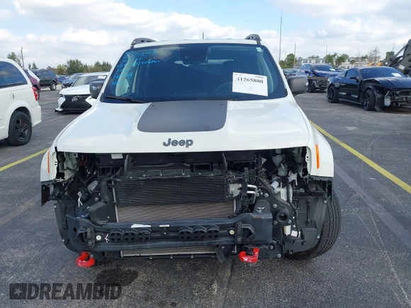 2021 Jeep Renegade Trailhawk with VIN ZACNJDC1XMPN28463, listed as a IAAI auction lot 41265800 with 13,395 mi miles and . Bid and sale history available at DreamBid. Image 13.