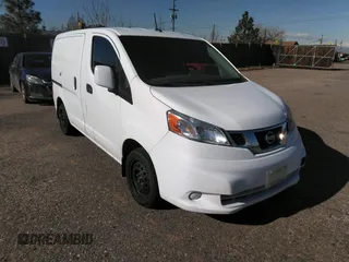 2017 Nissan NV200 Compact Cargo S with VIN 3N6CM0KN6HK712119, listed as a IAAI auction lot 41681695 with 98,229 mi miles. Bid and sale history available at carsss.com. Image 1.