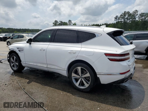 2021 Genesis GV80 with VIN KMUHB4SB6MU061433, listed as a Copart auction lot 54241015 with 32,133 mi miles and Salvage title. Bid and sale history available at DreamBid. Image 2.