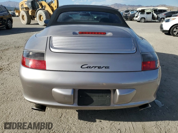 2003 Porsche 911 Carrera with VIN WP0CA29943S652331, listed as a Copart auction lot 50918655 with 57,479 mi miles and Salvage Title. Bid and sale history available at carsss.com. Image 6.