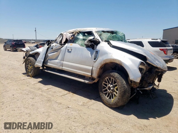 2019 Ford F-250 XL with VIN 1FT7W2B65KEE02645, listed as a Copart auction lot 57872435 with 214,873 mi miles and Non repairable. Bid and sale history available at DreamBid. Image 4.
