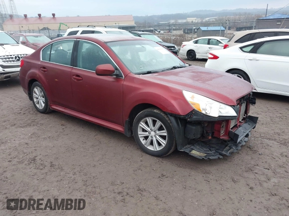 2012 Subaru Legacy 2.5i Premium with VIN 4S3BMBG60C3006564, listed as a IAAI auction lot 41136110 with 158,622 mi miles. Bid and sale history available at carsss.com. Image 1.