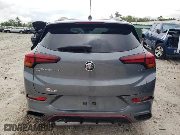 2021 Buick Encore GX Preferred z VIN KL4MMCSL1MB176333, wystawiony jako Copart lot #58804775 z przebiegiem 29 363 mil mil oraz Szkoda całkowita • Salvage title. Historia ofert i sprzedaży dostępna na DreamBid. Obrazek 6.