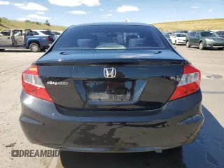 2012 Honda Civic EX with VIN 19XFB2F84CE102698, listed as a Copart auction lot 61742724 with 162,159 mi miles and Salvage Title. Bid and sale history available at DreamBid. Image 6.