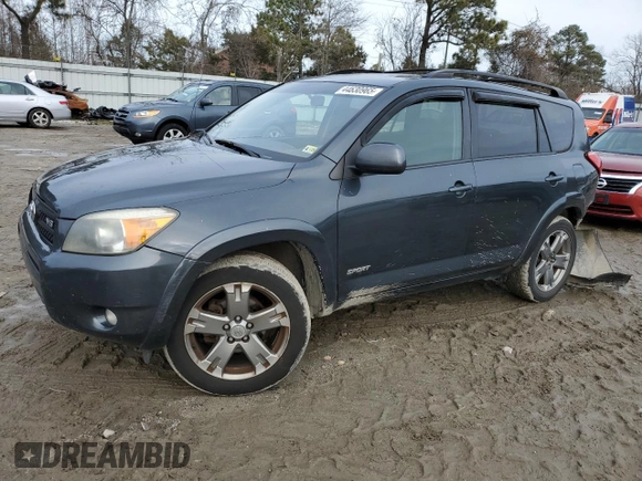 2008 Toyota RAV4 Sport with VIN JTMBK32V385048121, listed as a Copart auction lot 44630965 with 171,767 mi miles and Salvage Title. Bid and sale history available at carsss.com. Image 1.