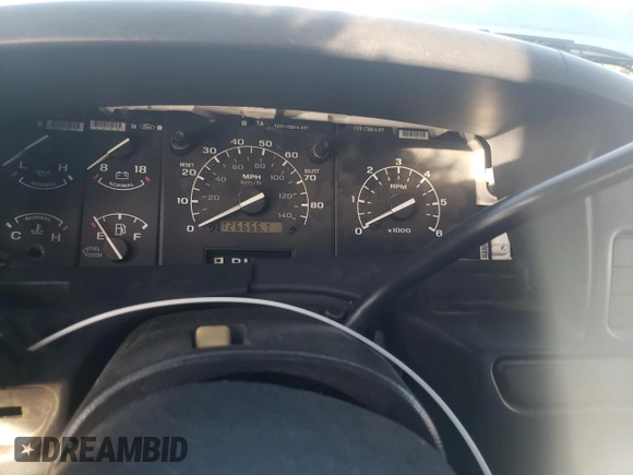 1997 Ford F-250 with VIN 1FTHX26H7VEB07077, listed as a Copart auction lot 75076324 with 126,666 mi miles and Salvage title. Bid and sale history available at DreamBid. Image 9.