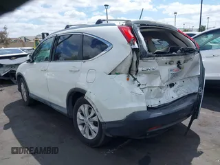 2014 Honda CR-V EX-L with VIN 5J6RM3H75EL011784, listed as a IAAI auction lot 41858861 with 236,805 mi miles and . Bid and sale history available at carsss.com. Image 3.
