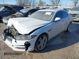 2017 Jaguar XE 35t Premium with VIN SAJAJ4BV0HA948701, listed as a IAAI auction lot 41421866 with 105,256 mi miles. Bid and sale history available at carsss.com. Image 2.