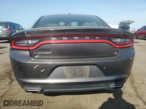 2016 Dodge Charger SE with VIN 2C3CDXBG1GH347996, listed as a Copart auction lot 55167675 with 7,725 mi miles and Salvage Title. Bid and sale history available at carsss.com. Image 6.