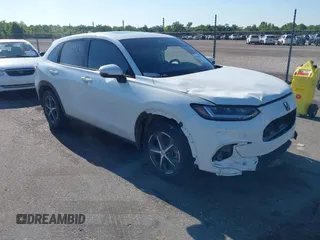 2023 Honda HR-V EX-L with VIN 3CZRZ1H71PM728061, listed as a IAAI auction lot 42203456 with Not provided miles and . Bid and sale history available at DreamBid. Image 1.