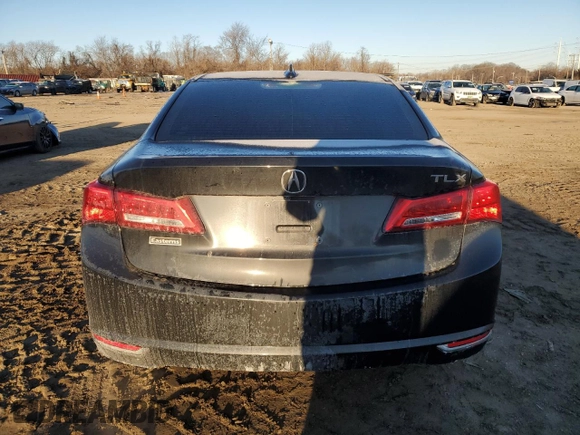 2020 Acura TLX with VIN 19UUB1F36LA007926, listed as a Copart auction lot 42585495 with 79,462 mi miles and Salvage Title. Bid and sale history available at carsss.com. Image 6.