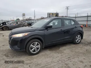 2024 Nissan Kicks S with VIN 3N1CP5BV8RL558261, listed as a Copart auction lot 41399465 with 4,132 mi miles and Salvage Title. Bid and sale history available at DreamBid. Image 1.