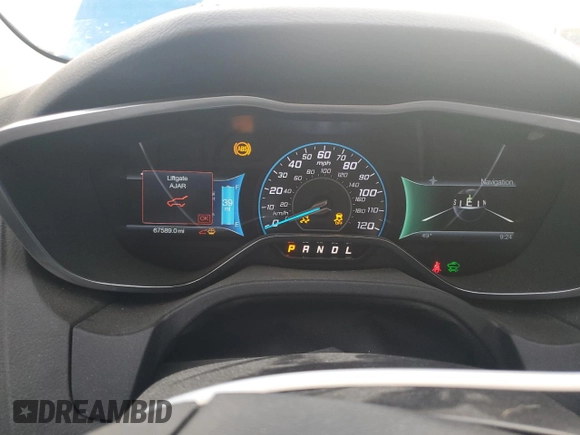 2014 Ford Focus Electric z VIN 1FADP3R41EL341620, wystawiony jako Copart lot #87277454 z przebiegiem 67 589 mil mil oraz Szkody całkowita. Historia ofert i sprzedaży dostępna na DreamBid. Obrazek 9.