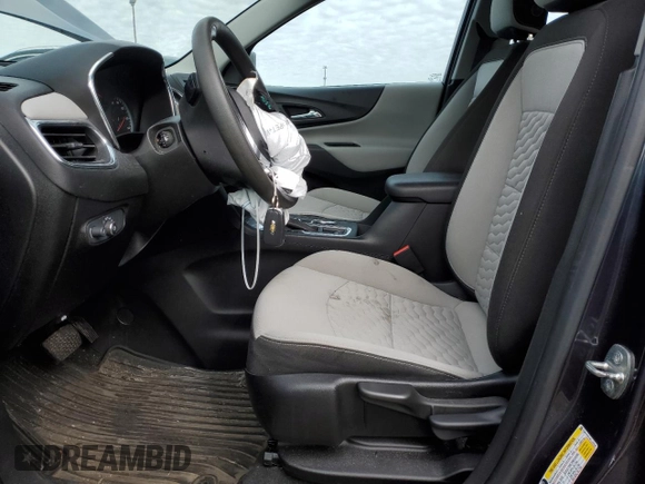 2019 Chevrolet Equinox LS with VIN 3GNAXHEV4KL219544, listed as a Copart auction lot 52027775 with 57,789 mi miles and Clean Title. Bid and sale history available at DreamBid. Image 7.