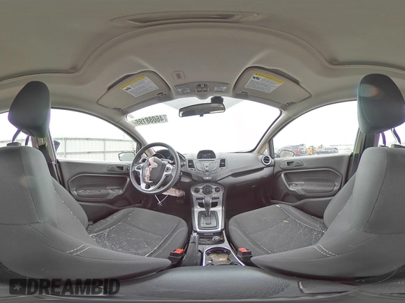 2018 Ford Fiesta SE with VIN 3FADP4EJ9JM123063, listed as a Copart auction lot 46088195 with 48,376 mi miles and Salvage Title. Bid and sale history available at carsss.com. Image 13.