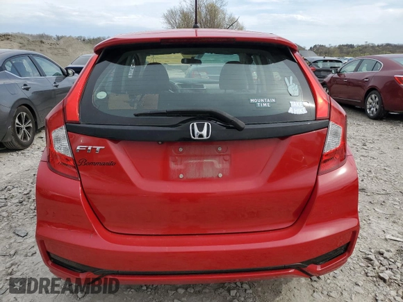 2019 Honda Fit LX with VIN 3HGGK5H42KM706174, listed as a Copart auction lot 52331525 with Not provided miles and Salvage title. Bid and sale history available at DreamBid. Image 6.