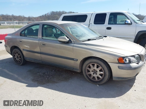 2001 Volvo S60 with VIN YV1RS61RX12066606, listed as a IAAI auction lot 41801626 with 161,504 mi miles. Bid and sale history available at carsss.com. Image 13.