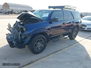2020 Toyota 4Runner SR5 with VIN JTEBU5JR0L5800176, listed as a IAAI auction lot 41759606 with 133,921 mi miles. Bid and sale history available at carsss.com. Image 19.