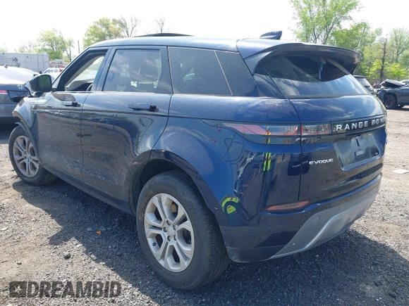 2021 Land Rover Range Rover Evoque S z VIN SALZJ2FX1MH130664, wystawiony jako IAAI lot #42161065 z przebiegiem 38 897 mil mil oraz . Historia ofert i sprzedaży dostępna na DreamBid. Obrazek 3.