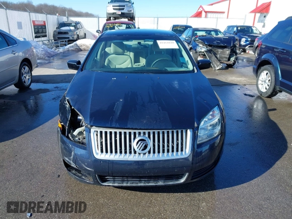 2009 Mercury Milan with VIN 3MEHM07Z09R603893, listed as a IAAI auction lot 41412628 with 163,416 mi miles. Bid and sale history available at carsss.com. Image 12.