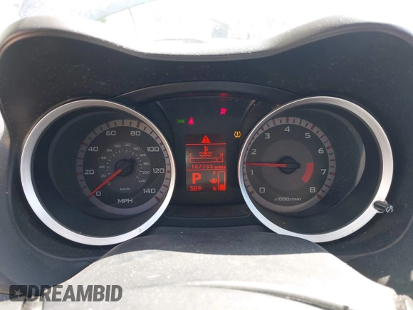 2008 Mitsubishi Lancer DE with VIN JA3AU16U68U032429, listed as a IAAI auction lot 42064179 with 187,733 mi miles. Bid and sale history available at carsss.com. Image 7.