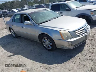 2007 Cadillac DTS Luxury I with VIN 1G6KD57Y07U194377, listed as a IAAI auction lot 42145447 with 258,637 mi miles and . Bid and sale history available at DreamBid. Image 1.