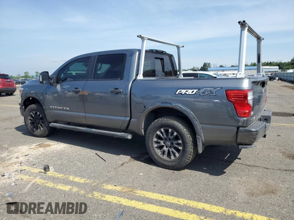 2018 Nissan Titan SV with VIN 1N6AA1E50JN514802, listed as a Copart auction lot 62342875 with 101,593 mi miles and Salvage title. Bid and sale history available at DreamBid. Image 2.