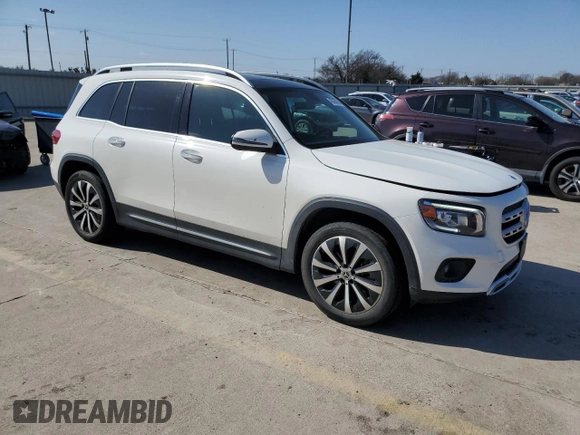 2023 Mercedes-Benz GLB 250 с VIN W1N4M4HB7PW267039, выставлен на аукционе Copart как лот 48365595 с пробегом Не указан миль и Списание • Salvage title. История ставок и продаж доступна на DreamBid. Изображение 4.