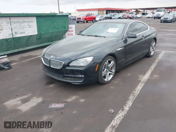 2012 BMW 6 Series 650i with VIN WBALX3C57CDV77359, listed as a IAAI auction lot 41443966 with 64,500 mi miles. Bid and sale history available at carsss.com. Image 17.