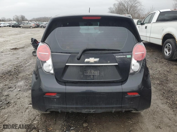 2016 Chevrolet Spark EV LT with VIN KL8CL6S04GC614443, listed as a Copart auction lot 86425504 with 44267 miles and Salvage Title. Bid and sale history available at carsss.com. Image 6.