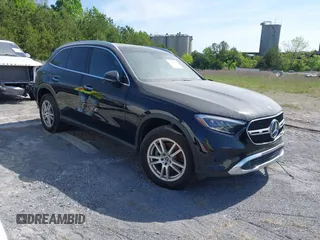 2023 Mercedes-Benz GLC with VIN W1NKM4HB6PU028035, listed as a IAAI auction lot 41469063 with 17,469 mi miles. Bid and sale history available at carsss.com. Image 1.