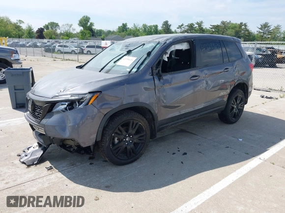 2019 Honda Passport Sport with VIN 5FNYF8H27KB002001, listed as a IAAI auction lot 42299635 with 54,542 mi miles and . Bid and sale history available at DreamBid. Image 16.