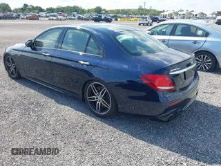 2020 Mercedes-Benz E AMG E 53 with VIN WDDZF6BB2LA748051, listed as a IAAI auction lot 39161866 with Not Provided miles. Bid and sale history available at carsss.com. Image 3.