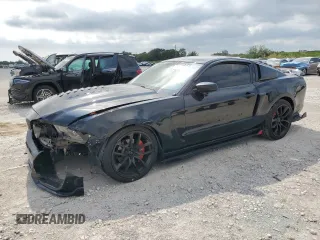 2014 Ford Mustang V6 with VIN 1ZVBP8AM4E5240826, listed as a Copart auction lot 53108065 with 75,664 mi miles and Salvage title. Bid and sale history available at DreamBid. Image 1.