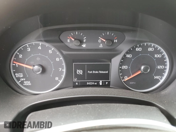 2018 GMC Terrain SLE with VIN 3GKALMEV8JL309845, listed as a Copart auction lot 54070435 with 64,224 mi miles and Salvage Title. Bid and sale history available at carsss.com. Image 9.