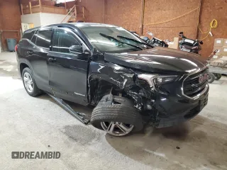 2018 GMC Terrain SLE z VIN 3GKALTEX4JL314021, wystawiony jako Copart lot #54876995 z przebiegiem 106 259 mil mil oraz Szkoda całkowita • Salvage title. Historia ofert i sprzedaży dostępna na DreamBid. Obrazek 4.