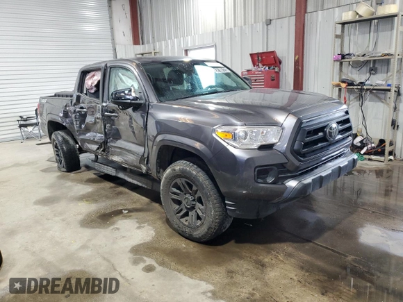 2021 Toyota Tacoma SR with VIN 3TYAX5GN4MT030480, listed as a Copart auction lot 58180125 with 62,279 mi miles and Clean title. Bid and sale history available at DreamBid. Image 4.