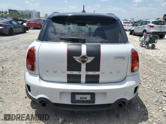 2016 MINI Countryman S with VIN WMWZC3C53GWT08355, listed as a Copart auction lot 53240215 with 62,674 mi miles and Salvage Title. Bid and sale history available at DreamBid. Image 6.