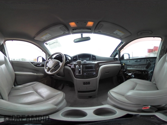 2012 Nissan Quest SL with VIN JN8AE2KP0C9043348, listed as a IAAI auction lot 41996448 with 114,667 mi miles and . Bid and sale history available at carsss.com. Image 21.