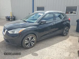 2019 Nissan Kicks S with VIN 3N1CP5CU9KL546289, listed as a Copart auction lot 49649395 with 103,533 mi miles and Salvage Title. Bid and sale history available at carsss.com. Image 1.