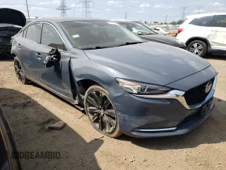 2021 Mazda 6 Grand Touring Reserve with VIN JM1GL1WY4M1616390, listed as a Copart auction lot 68140444 with 21,674 mi miles and Salvage Title. Bid and sale history available at DreamBid. Image 4.