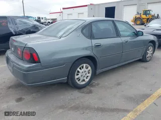 2005 Chevrolet Impala with VIN 2G1WF52K359198907, listed as a IAAI auction lot 41837507 with 150,897 mi miles. Bid and sale history available at carsss.com. Image 4.