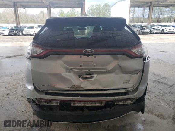 2016 Ford Edge SEL with VIN 2FMPK3J89GBC62697, listed as a Copart auction lot 47550305 with 141,321 mi miles and Salvage Title. Bid and sale history available at carsss.com. Image 6.