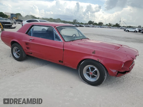1967 Ford Mustang z VIN 7T01C150011, wystawiony jako Copart lot #60396915 z przebiegiem 69 476 mil mil oraz Czysty tytuł • Clean title. Historia ofert i sprzedaży dostępna na DreamBid. Obrazek 4.