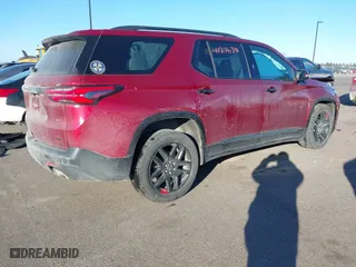 2022 Chevrolet Traverse Premier with VIN 1GNEVKKW3NJ162542, listed as a IAAI auction lot 41276391 with 62,090 mi miles. Bid and sale history available at carsss.com. Image 4.