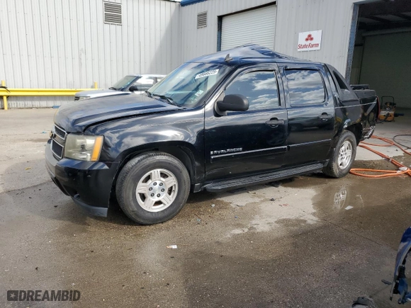 2007 Chevrolet Avalanche LS with VIN 3GNEC12017G309957, listed as a Copart auction lot 49666225 with 215,109 mi miles and Salvage Title. Bid and sale history available at carsss.com. Image 1.